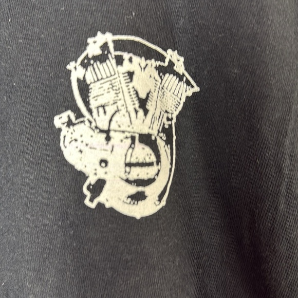 Men's Harley Davidson Black Graphic T-Shirt Size 2XL - Picture 3 of 8
